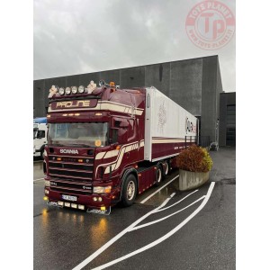 Scania 164G-580 Topline met 3-assige koeloplegger Proline TEKNO 88538 TEKNO