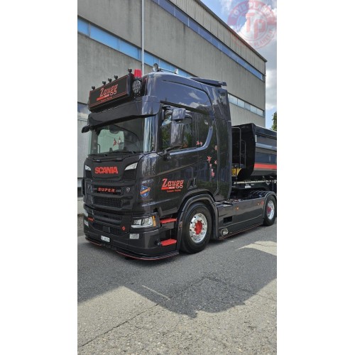 Scania NGR Highline 4x2 trek met 3-as Meiler kip Zaugg TEKNO 87885 TEKNO