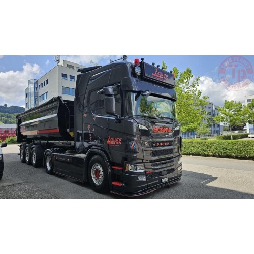 Scania NGR Highline 4x2 trek met 3-as Meiler kip Zaugg TEKNO 87885 TEKNO