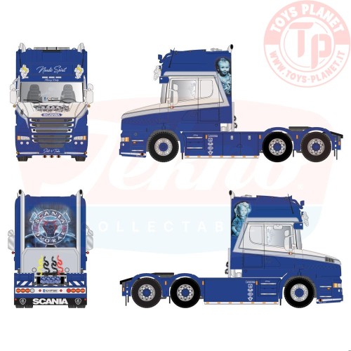 Scania Torpedo Topline 6x2 Dvorak Trucks TEKNO 84640 TEKNO