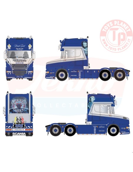 Scania Torpedo Topline 6x2 Dvorak Trucks TEKNO 84640 TEKNO