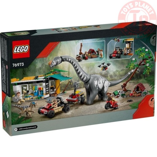 Alla ricerca del Raptor e del Titanosauro LEGO JURASSIC WORLD 76973 LEGO