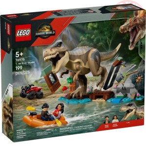 Fuga sul fiume dal T. rex LEGO JURASSIC WORLD 76975 LEGO