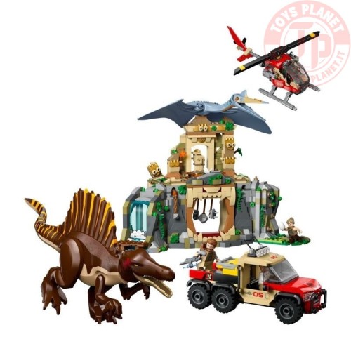 MISSIONE AEREA CON SPINOSAURO E QUETZALCOATLUS LEGO JURASSIC WORLD 76976 LEGO