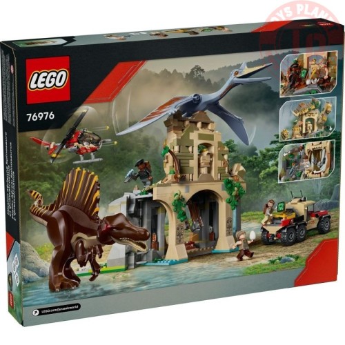 MISSIONE AEREA CON SPINOSAURO E QUETZALCOATLUS LEGO JURASSIC WORLD 76976 LEGO