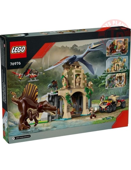 MISSIONE AEREA CON SPINOSAURO E QUETZALCOATLUS LEGO JURASSIC WORLD 76976 LEGO