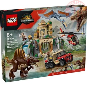 MISSIONE AEREA CON SPINOSAURO E QUETZALCOATLUS LEGO JURASSIC WORLD 76976 LEGO