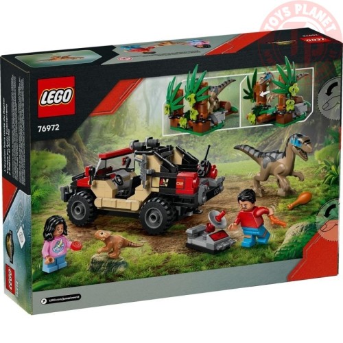FUGA DAL RAPTOR SUL FUORISTRADA LEGO JURASSIC WORLD 76972 LEGO