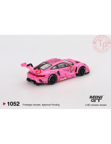 1:64 PORSCHE 911 (992) GT3 R n77 AO RACING ROAD AMERICA 2024 MGT01052-L MINI GT
