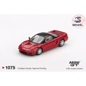 1:64 HONDA NSX PROTOTYPE MIDSHIP SPORTS AYRTON SENNA W/ FIGURE 1989 MGT01075-L Mini Gt