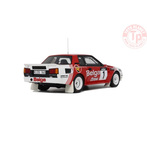 1:18 TOYOTA CELICA TWIN CAM WHITE J. KANKKUNEN HASPENGOUW RALLY 1985 OT1143 OTTOMOBILE