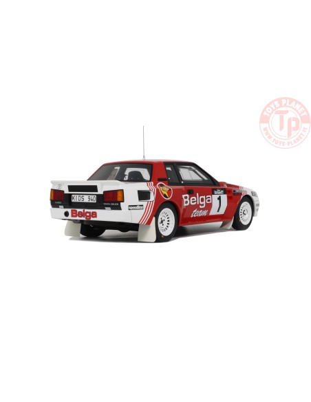 1:18 TOYOTA CELICA TWIN CAM WHITE J. KANKKUNEN HASPENGOUW RALLY 1985 OT1143 OTTOMOBILE