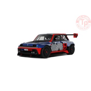 1:18 RENAULT 5 TURBO 3E E-TECH METAL BLUE 2023 OT1175 OTTOMOBILE