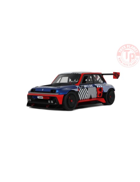 1:18 RENAULT 5 TURBO 3E E-TECH METAL BLUE 2023 OT1175 OTTOMOBILE