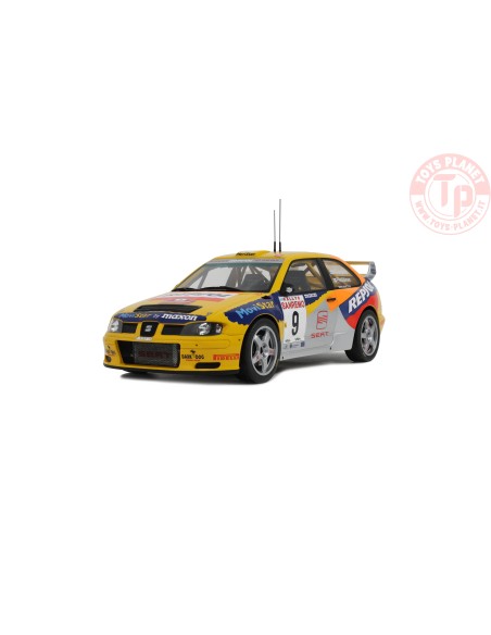 1:18 SEAT CORDOBA EVO 2 WRC YELLOW H. ROVANPERA SAN REMO 1999 OT483 OTTOMOBILE