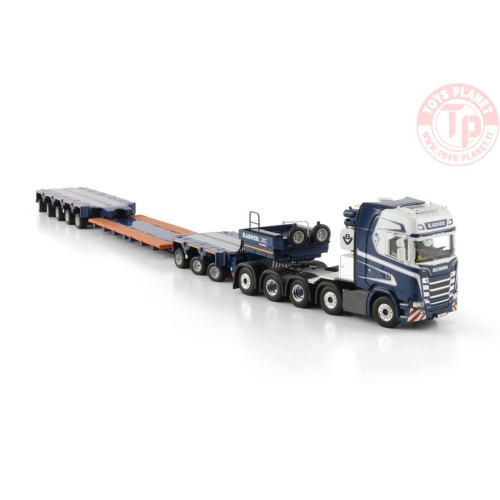 SCANIA S HIGHLINE CS20H 10X4 SCHEUERLE INTERCOMBI - 8 AXLE Karner WSI 01-4290 WSI MODELS