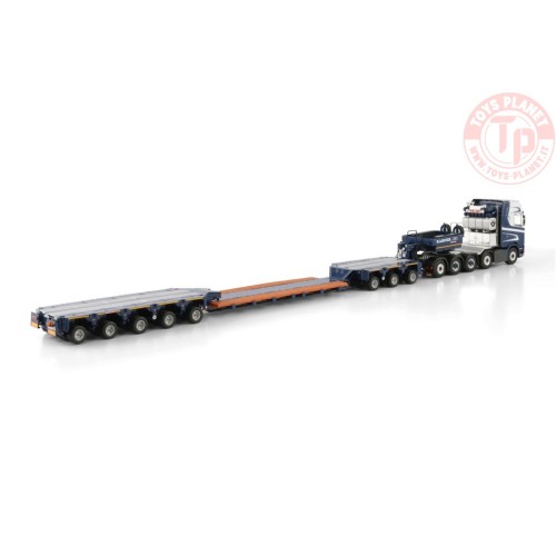 SCANIA S HIGHLINE CS20H 10X4 SCHEUERLE INTERCOMBI - 8 AXLE Karner WSI 01-4290 WSI MODELS