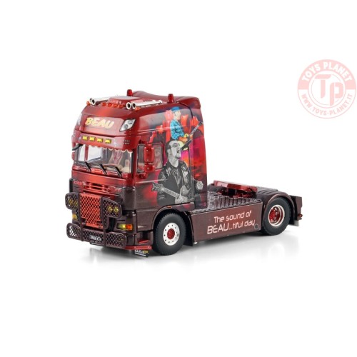 DAF XF 105 SUPER SPACE CAB 4X2 TRANSPORTS BEAU WSI 01-4509 WSI MODELS