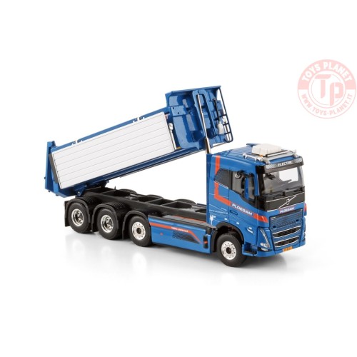 VOLVO FH5 SLEEPER CAB ELECTRIC TIPPER TRUCK 8X4 Ploegam WSI 01-4621 WSI MODELS