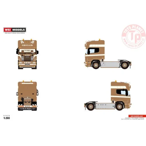 SCANIA 4 SERIES TOPLINE 4X2 Poiroux & Fils WSI 01-4648 WSI MODELS