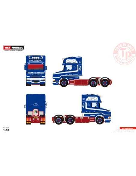 SCANIA 4 SERIES TORPEDO TOPLINE 6X2 TAG AXLE Finn Jensen Hinnerup WSI 01-4639 WSI MODELS