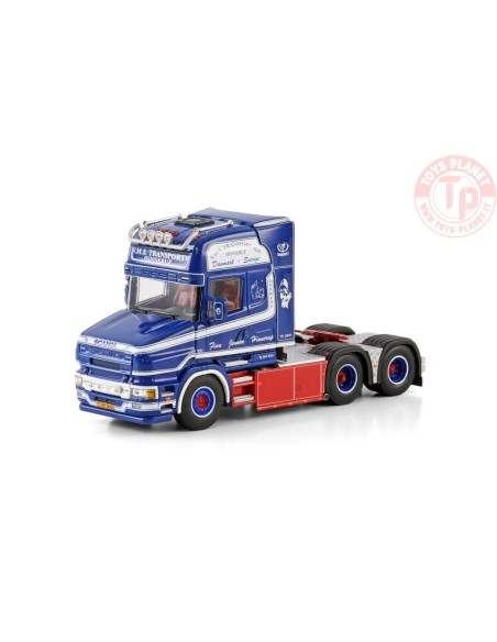 SCANIA 4 SERIES TORPEDO TOPLINE 6X2 TAG AXLE Finn Jensen Hinnerup WSI 01-4639 WSI MODELS