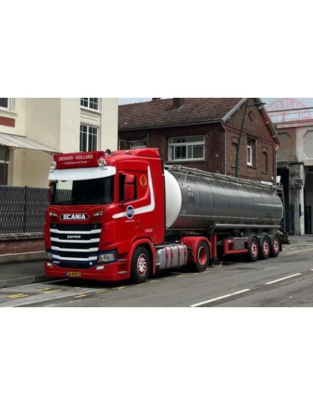 SCANIA S NORMAL CS20N 4X2 TANK TRAILER - 3 AXLE Dekker Tanktransport BV WSI 01-4702 WSI MODELS SCANIA S NORMAL CS20N 4X2 TANK TRAILER - 3 AXLE Dekker Tanktransport BV WSI 01-4702 WSI MODELS