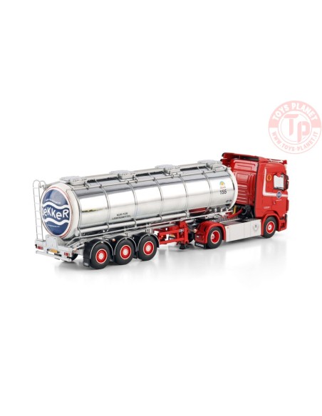 SCANIA S NORMAL CS20N 4X2 TANK TRAILER - 3 AXLE Dekker Tanktransport BV WSI 01-4702 WSI MODELS SCANIA S NORMAL CS20N 4X2 TANK TRAILER - 3 AXLE Dekker Tanktransport BV WSI 01-4702 WSI MODELS