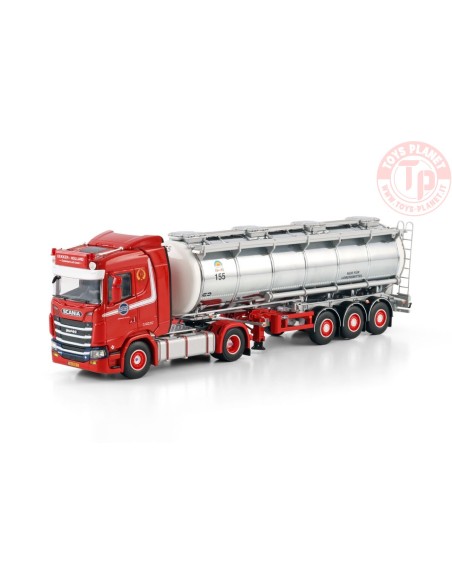 SCANIA S NORMAL CS20N 4X2 TANK TRAILER - 3 AXLE Dekker Tanktransport BV WSI 01-4702 WSI MODELS