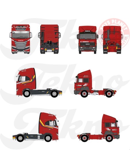 1:50 Iveco Set turbostar 190-48 - s way TEKNO 89500 TEKNO 1:50 Iveco Set turbostar 190-48 - s way TEKNO 89500 TEKNO