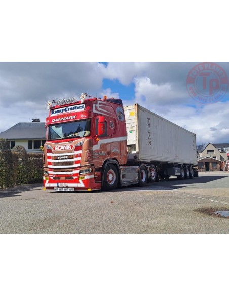 Scania NGR Highline 6x2 + container chassis met 40ft HC Reefer Ronny Ceusters TEKNO 88131 TEKNO