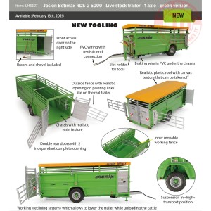 JOSKIN BETIMAX RDS G 6000 UH 6627 UNIVERSAL HOBBIES