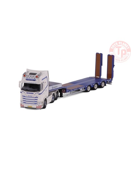 1/50 Scania S Highline Semi low loader Twan Bierings Transport BV CAVALLINO 20-1330 CAVALLINO