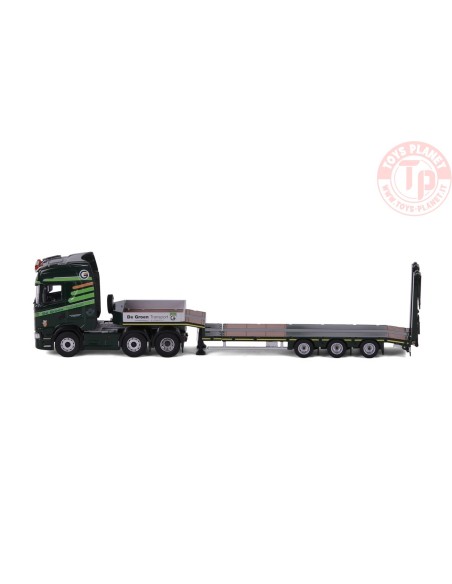 1/50 Scania S Highline Semi low loaderDe Groen Transport BV CAVALLINO 20-1287 CAVALLINO