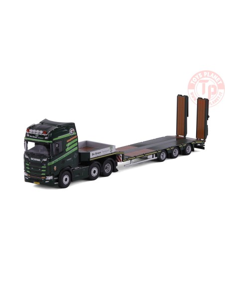 1/50 Scania S Highline Semi low loaderDe Groen Transport BV CAVALLINO 20-1287 CAVALLINO