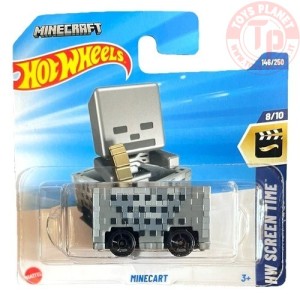 1/64 Minecart HOT WHEELS HYY82 HOT WHEELS