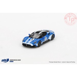 1/64 Maserati MC20 N1 Maserati Performance Experience Blue - BBRDIE6408 BBR MODELS 1:64