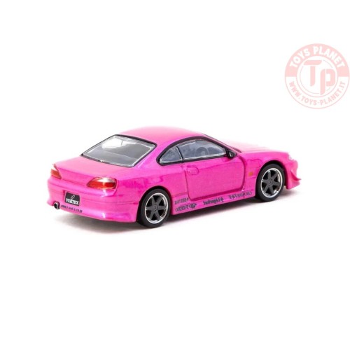1/64 Vertex Nissan Silvia (S15) Pink Metallic T64G-023-PI TARMAC WORKS