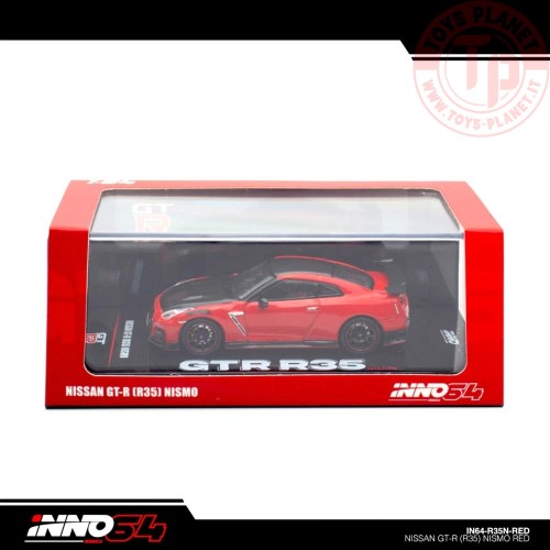 1/64 NISSAN GT-R (R35) NISMO Rosso IN64-R35N-RED INNO MODELS
