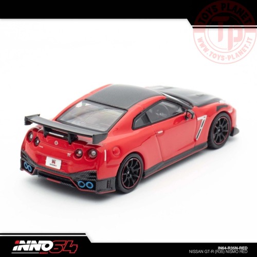1/64 NISSAN GT-R (R35) NISMO Rosso IN64-R35N-RED INNO MODELS