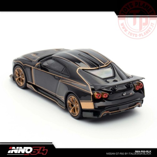 1/64 NISSAN GT-R50 di ITALDESIGN Nero IN64-R50-BLK INNO MODELS