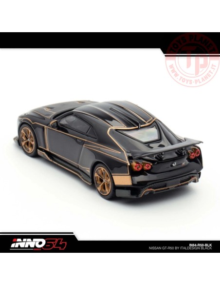 1/64 NISSAN GT-R50 di ITALDESIGN Nero IN64-R50-BLK INNO MODELS