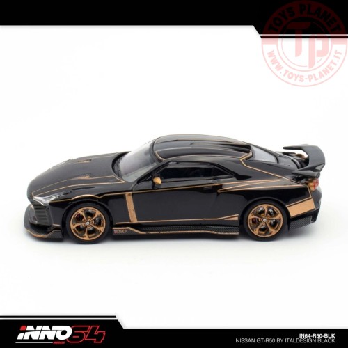 1/64 NISSAN GT-R50 di ITALDESIGN Nero IN64-R50-BLK INNO MODELS