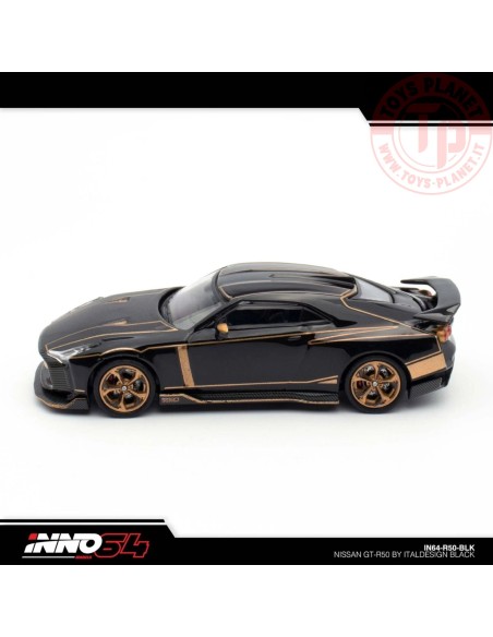 1/64 NISSAN GT-R50 di ITALDESIGN Nero IN64-R50-BLK INNO MODELS