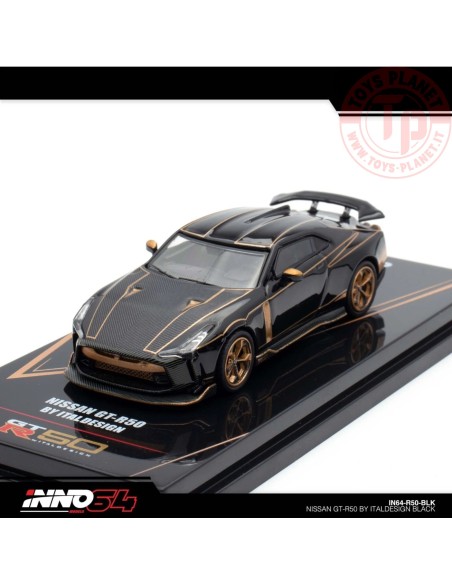 1/64 NISSAN GT-R50 di ITALDESIGN Nero IN64-R50-BLK INNO MODELS