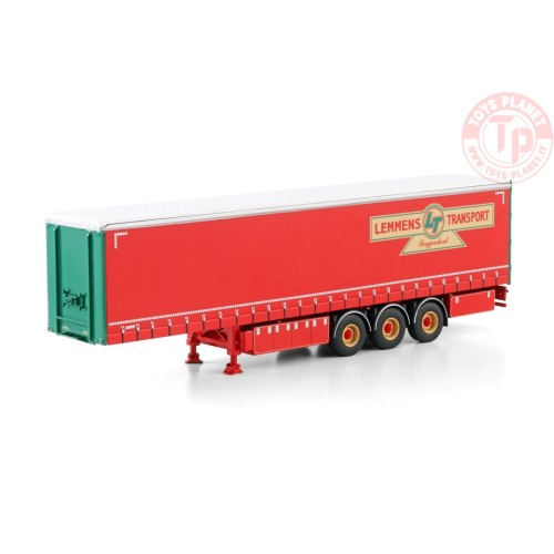 CURTAINSIDE TRAILER - 3 AXLE Lemmens WSI 01-4727 WSI MODELS