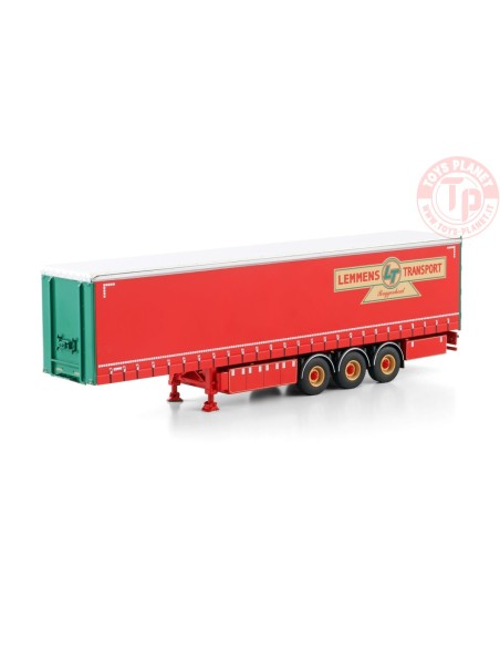 CURTAINSIDE TRAILER - 3 AXLE Lemmens WSI 01-4727 WSI MODELS