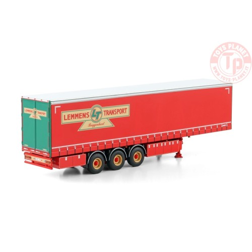 CURTAINSIDE TRAILER - 3 AXLE Lemmens WSI 01-4727 WSI MODELS