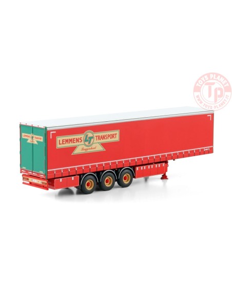CURTAINSIDE TRAILER - 3 AXLE Lemmens WSI 01-4727 WSI MODELS
