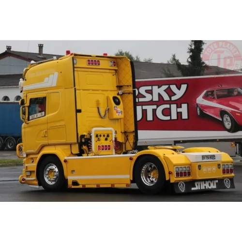 SCANIA STREAMLINE TOPLINE 4X2 REEFER TRAILER - 3 AXLE Lauratrans WSI 01-4612 WSI MODELS